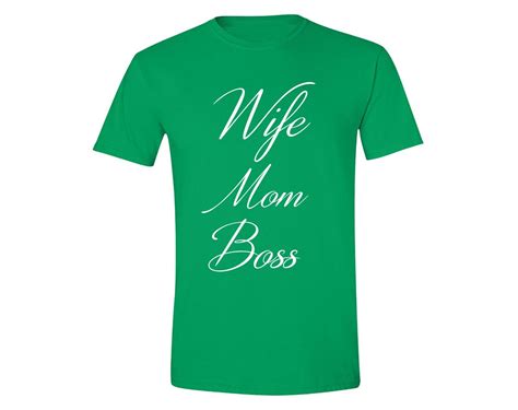 Mother S Day T Shirt Wife Mom Boss Sexy T Shirt Queen T Shirt S 6x Ebay