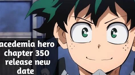 My Hero Academia Chapter 350 Dabis Origin Story Release Date And More