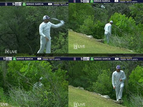 Watch Sergio Garcia Throws Driver Into Bushes