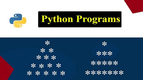 Printing Stars In Pyramid Shape Triangle Python Pattern Program