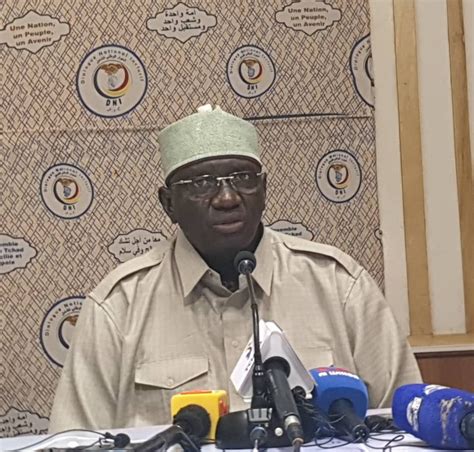 tchad le président de la conorec annonce le lancement de la campagne referendaire