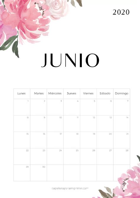 Calendario Mayo 2020 Tumblr Para Imprimir
