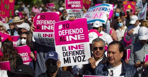 Este Domingo Segunda Marcha En Defensa Del Ine La Verdad Noticias