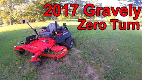 New 2017 Gravely Pro Turn 260 Commercial Zero Turn Mower Youtube