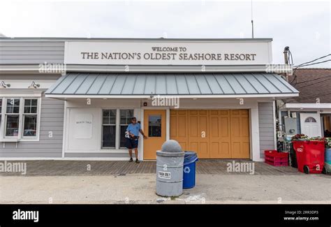 The Oldest Seaside Resort Long Beach Island New Jersey Usa Stock Photo