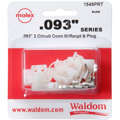 Molex 2 Pin Connector Kit 0093 3 Sets 10151153111 Ebay