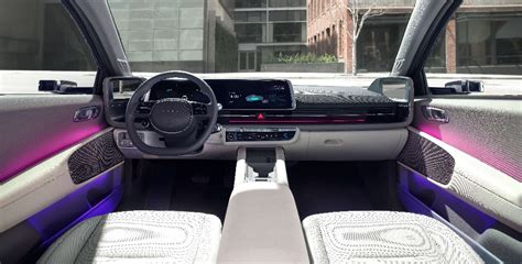 The 2023 Hyundai Ioniq 6s Interior Lighting Might Cheer You Up Ars