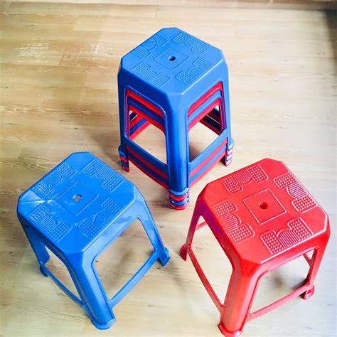 Qoo10 Plastic Stool Chair Furniture And Deco