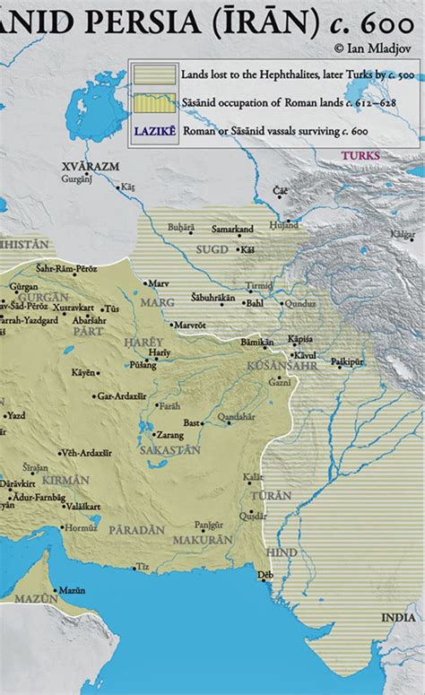 Iran Politics Club Iran Historical Maps 6 Sassanid Persian Empire