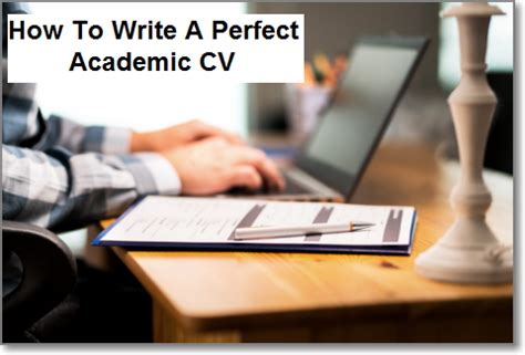This could be a permanent job, a contracting position or even consultancy for all of these a good cv is essential. How To Write A Perfect Academic CV - Scholars Hub