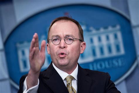 Trump Names Mulvaney Acting White House Chief Of Staff Politico