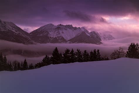 Immagini Belle Paesaggio Natura Montagna La Neve Inverno Nube