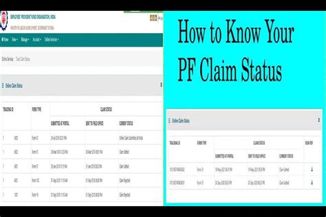 Epfo Online Claim Status Epf Claim Via Sms And Balance Check Guide
