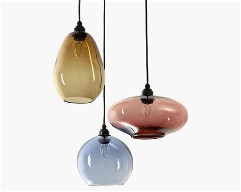 20 blown glass pendant lights