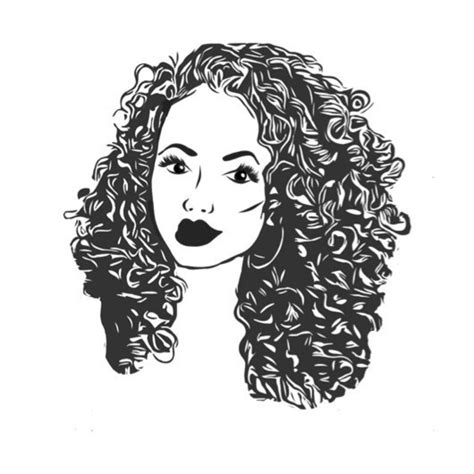 Curly Afro Latina Woman Hair Salon Wrap Natural Female Woman Etsy