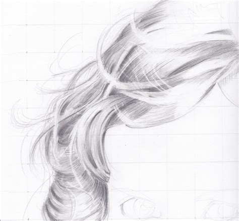 Pencil Drawings Of Hair Step By Step Pencildrawing2019