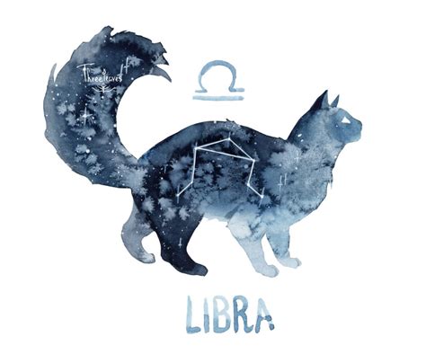 Zodiac Cat Libra By Threeleaves On Deviantart Libra Art Animal