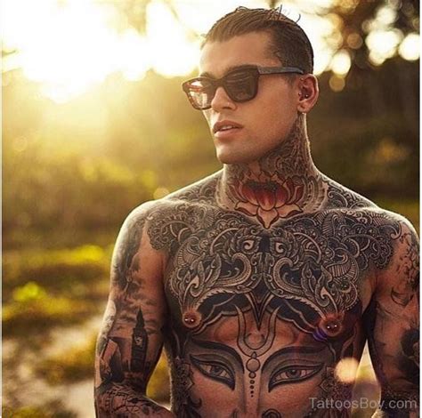 Mens Chest And Neck Tattoo Designs Best Tattoo Ideas