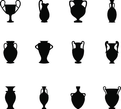 Royalty Free Ancient Greek Pottery Clip Art Vector Images