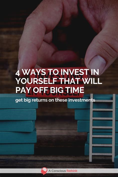 4 Wise Investments You Should Make In Yourself That Give The Highest