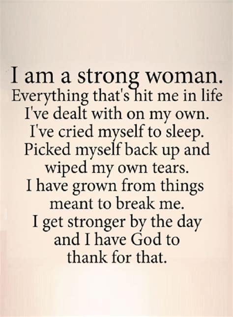 Quotes A Strong Woman Is The One Picks Herself Back Up