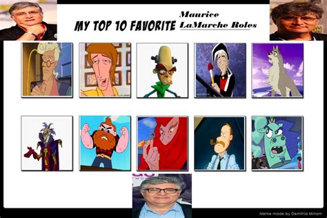 My Top 10 Favorite Maurice Lamarche Characters By Toongirl18 On Deviantart