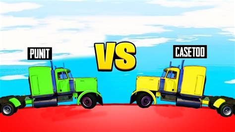 🟠truck Vs Truck Sumo With Thecasetoopapa 99365 People Will Fall In