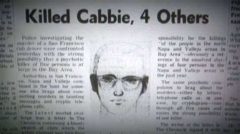 In docuseries the most dangerous animal of all, gary stewart claims his birth father was one of america's most notorious serial killers. Copies of Zodiac Killer letters appear on car windshields ...