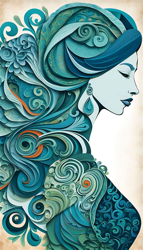 Papercut Profile … - AI Generated Artwork - NightCafe Creator