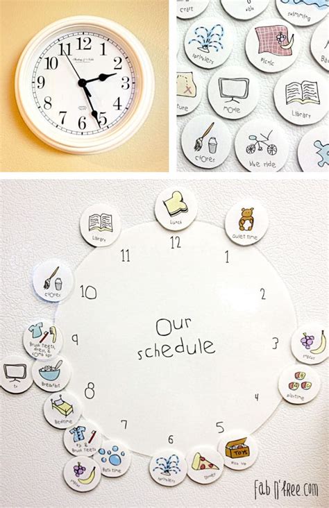 Fully editable so times can be changed for mo. 8 CREATIVE CLOCKS TO HELP KIDS TELL TIME