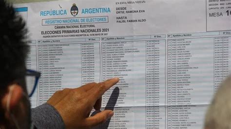 PASO 2023 a partir de este viernes se podrá consultar el padrón definitivo