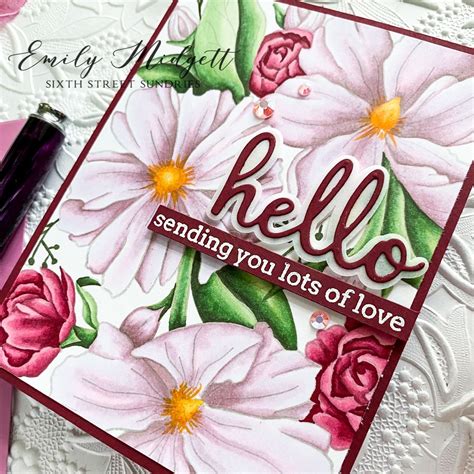 Pinkfresh Studio March Releasegiveaway In 2021 Flower Cards Pretty