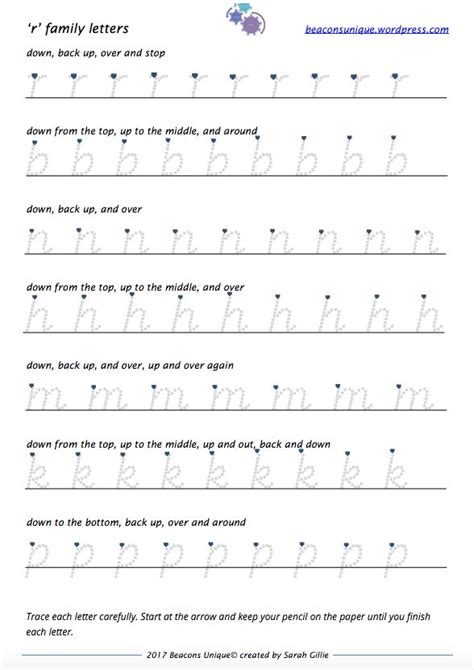 Printable Worksheet To Practice Letter Formation And Matching Letters