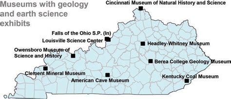 Caves In Kentucky Map