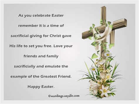 Religious Easter Messages And Christian Easter Wishes