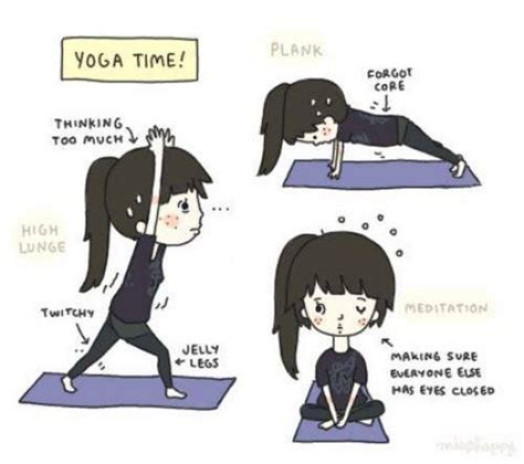20 Funny Comics About Yoga That Are So On Point Doyou