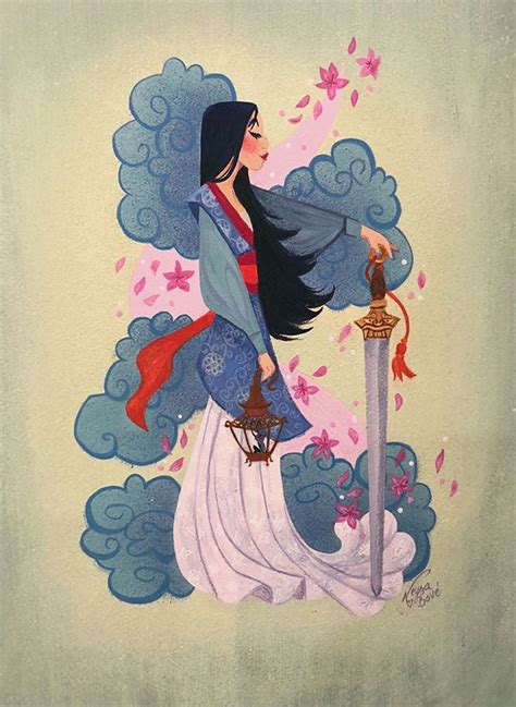 Check Out The Artwork From Gallery Nucleus Mulan 20th Anniversary