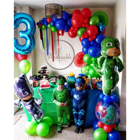 Pj Masks Birthday Party Ideas Photo 1 Of 9 Catch My Party