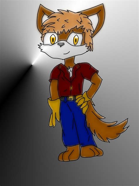 Cody The Coyote Colored By Firefreek13 On Deviantart