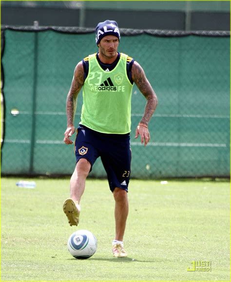 Full Sized Photo Of David Beckham Romeo Cruz Training 09 Photo
