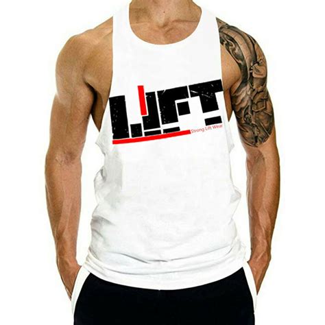 Gzxisi Mens Gym Workout Stringer Tank Top Sleeveless Muscle Workout