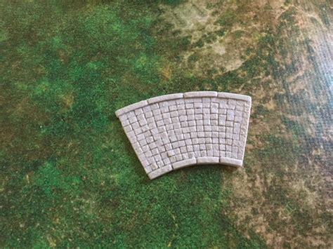 Miniature Wargame Tabletop Terrain Road Tiles 25mm 28mm 32mm Etsy