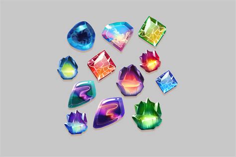 Stones And Gem Icon Pack By Pulsarx Studio