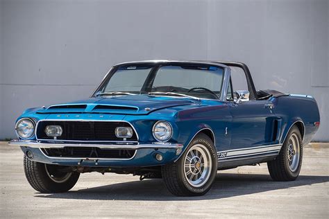 Auction Block 1968 Ford Shelby Gt350 Convertible Hiconsumption