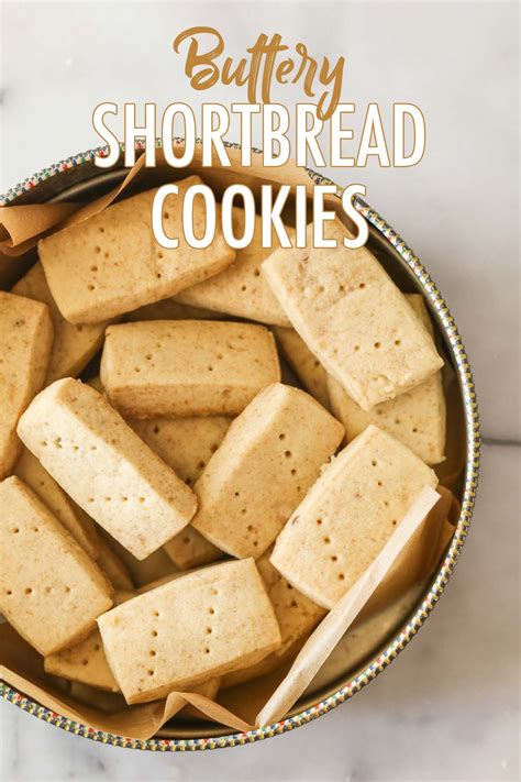 These Exceptional Buttery Shortbread Cookies Only Have Three Simple