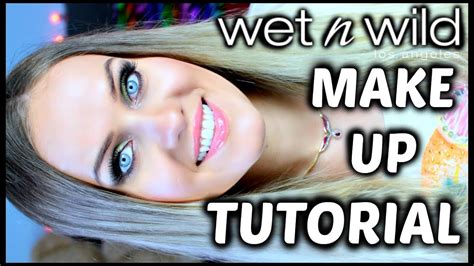 Wet N Wild Make Up Tutorial One Brand Makeup 2016 Youtube