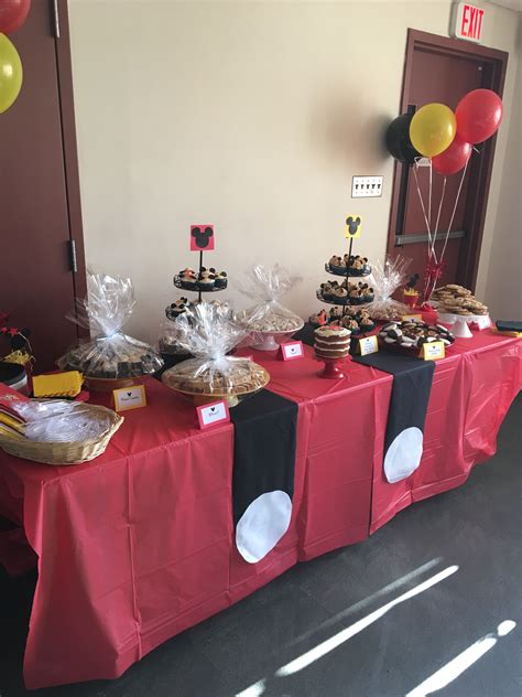The iconic cartoon character can make every party more delightful. Mickey Mouse Birthday | Mickey mouse birthday, Table ...