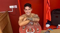 FOTO: James Rodríguez celebra triunfo de la Bundesliga ¡SEMIDESNUDO ...