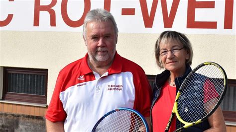 Ehepaar Erbe engagiert sich für Tennis in Philippsthal