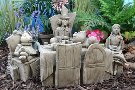 We have a great online selection at the lowest prices with fast & free shipping on many items! Alice in Wonderland Set | Garden sculpture, Outdoor decor